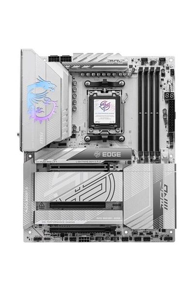 MSI MPG X870e EDGE TI WIFI7 DDR5 RGB HDMI-DP USBC PCIE 5.0 AM5 ATX