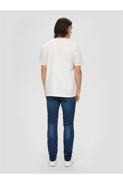 QS by s.Oliver Rick Men's Mid-Rise Slim Fit Jeans, QS by s.Oliver, Dark Blue