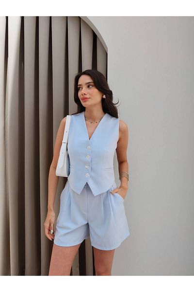 ESRAHELVACI Bermuda Shorts Vest Suit