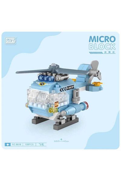 Vagonlife Loz 8616 Micro Block Bag Helicopter