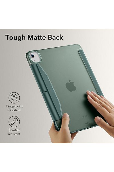 ESR Husă pentru iPad Air 13 (2024) / Air 13 (2025), tip carte, pliabilă Ascend - verde închis
