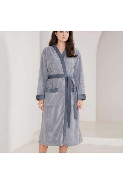 REEFI Grey Modern Robe with A Cab Reefi