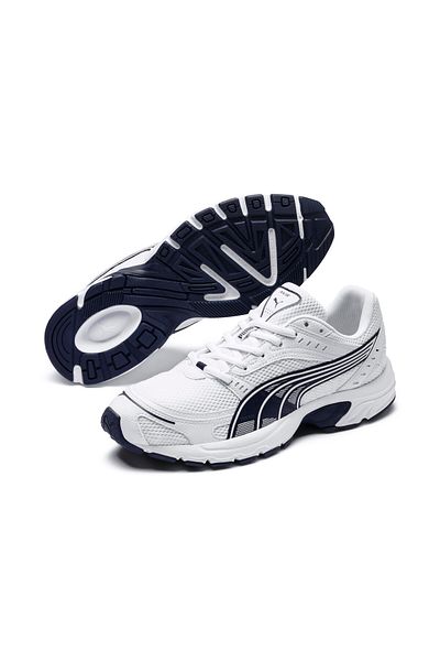 Puma Unisex Axis Trainers Sneakers - White