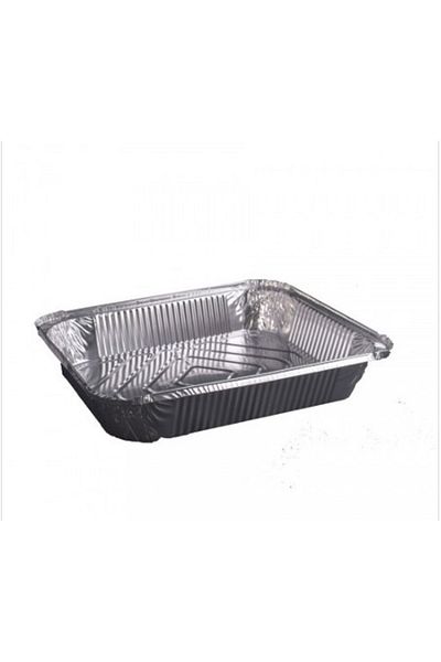 Omnisoft Aluminum 1500 Gr Container and Lid 100 Pieces