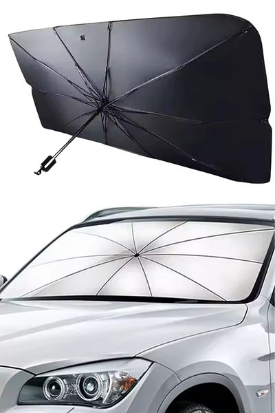 By Marine Auto Sun Visor Suitable for All Vehicles Auto Windshield Visor Parasol Auto Sun Visor Shade 2Pcs