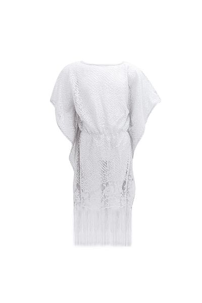LOOK ME Nessi Byrd Girl's Pareo με Κέντημα και Φούντες, Μοντέλο K26