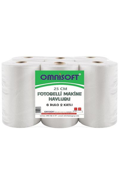 Omnisoft 25 Cm Photocell Paper Towel Enmotion 6 Rolls