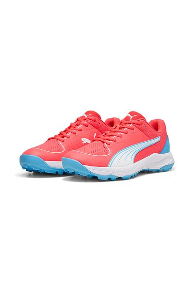 Puma Unisex 24 FH Rubber Cricket Shoe Sneakers - Red