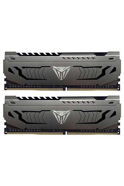 Patriot Viper Steel 16Gb (2X8Gb) Ddr4 3200Mhz Cl16 Gaming Ram (Memory) (Pvs416G320C6K)