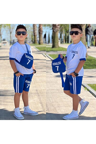 KOKOŞ BEBEK Sports Suit with Bag and Shorts (1 Size Large Should Be Preferred) |   Between 3/14 Years
