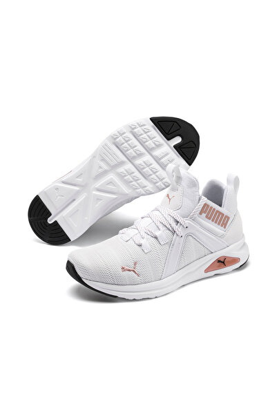 Puma Womens Enzo 2 Metal Running Shoes - White