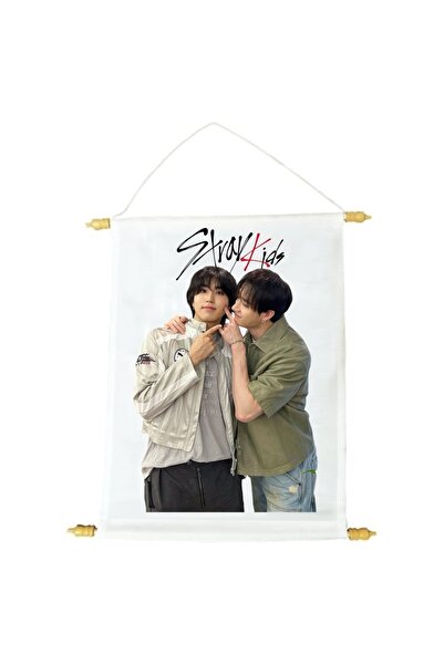 LITTLE DARKS ART Poster stray kids han and bangchan