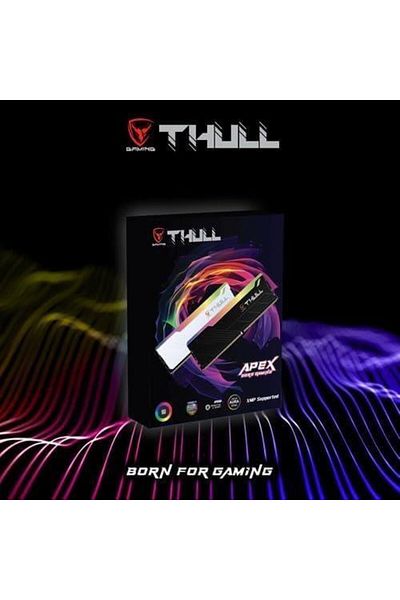 THULL 32Gb (2X 16Gb) Ddr5 6400Mhz Rgb Dual Kit Pc Ram Apex Thl-Pcapx51200D5-32G-B
