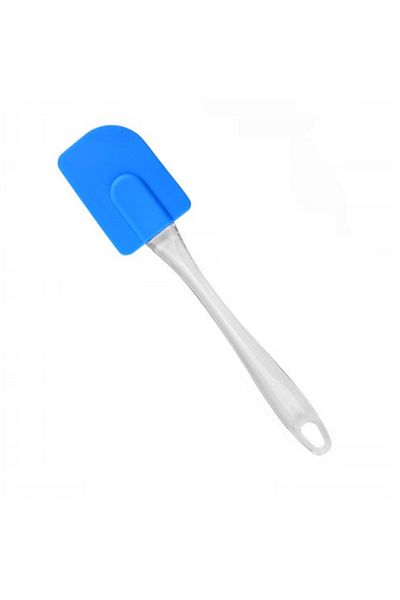 OEM Spatula din silicon pentru bucatarie, 24 cm, maner acrilic, albastru