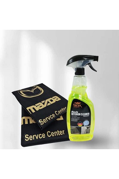 Fenix Car Interior Cleaner 750ml & Universal Car Seat Dust Dirt Protection Cover 2pcs Combo