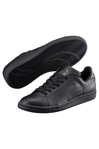 Puma Youth Kids Smash Jr. Trainers Sneakers - Black