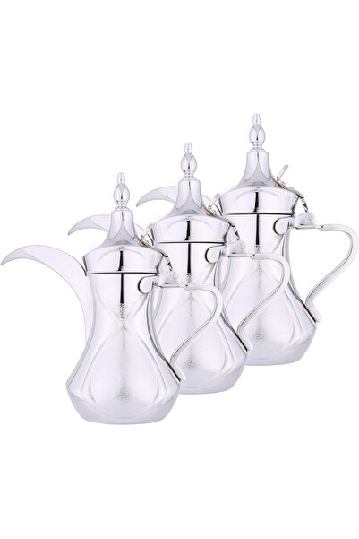 ALSAIF 3-piece Saif Dallah set with an elegant traditional design