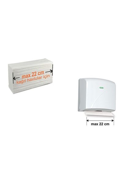 Vialli Διανομέας χαρτοπετσέτας K2t Z Ply Max 22 cm 200 τεμάχια