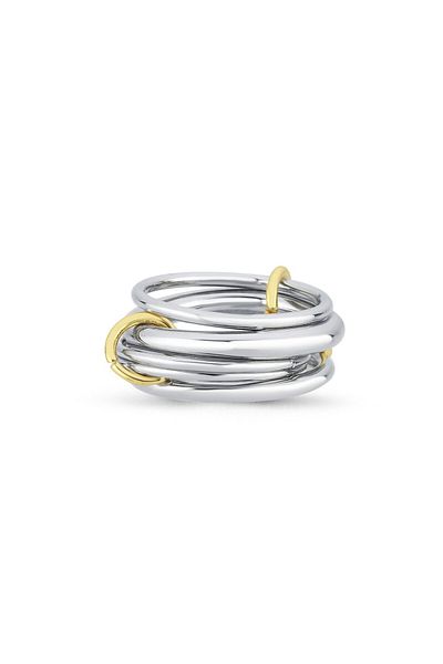 CHARMLUCKY Steel 5 Link Ring