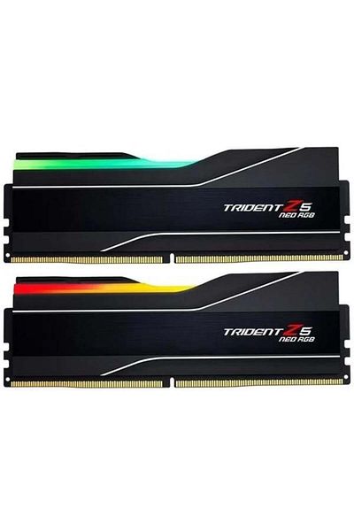 Arey Gskill 64Gb (2X 32Gb) Ddr5 6400Mhz Cl32 Rgb Dual Kit Pc Ram Trident Z5 Neo F5-6000J2636H32Gx2-Tz5Nr