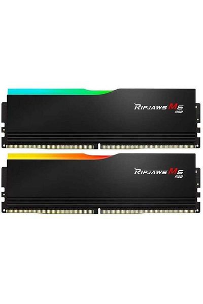 Arey GSKILL 32GB (2X 16GB) DDR5 6400MHZ CL36 RGB DUAL KIT PC RAM RIPJAWS M5 F5-6400J3648F16GX2-RM5RK
