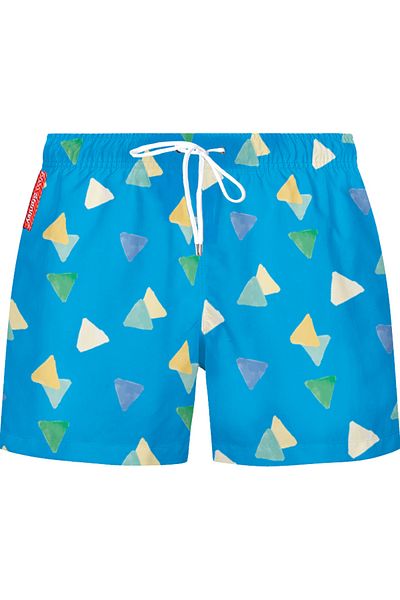 Enzo Stanley Pantaloni scurți de baie pentru copii cu model