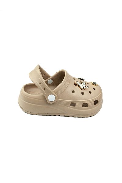 Twingo 205 Sand Stone Children's Eva Slippers