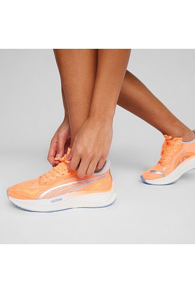 Puma Womens VELOCITY NITRO 3 Running Shoes - Orange