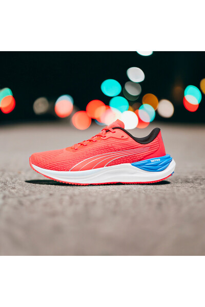 Puma Womens Electrify NITRO 3 Running Shoes - Red