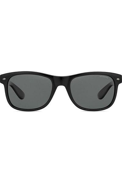 Polaroid Ochelari de soare bărbătești Pld 1015/s D28/y2, negri, dreptunghiulari, 53 mm
