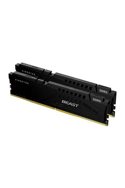 Kingston 16Gb (2X 8Gb) Ddr5 5200Mhz Cl30 Dual Kit Pc Ram Beast Kf560C30Bbek2-16Tr