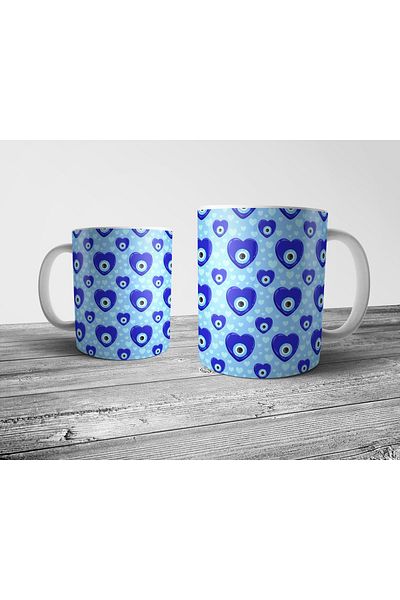 Pixxa Evil Eye Bead Mug Cup Model 3