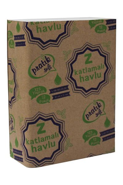 Pratiksoft 5 Box Z Fold Dispenser Paper Towels 125 X 60 Pack