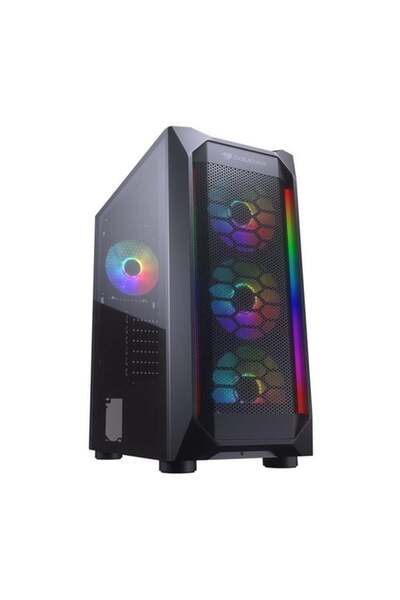 Cougar 650W 80+ MX410 MESH-G CGR-5VM6B-MESH-G-RGB GAMING MID-TOWER PC KASASI