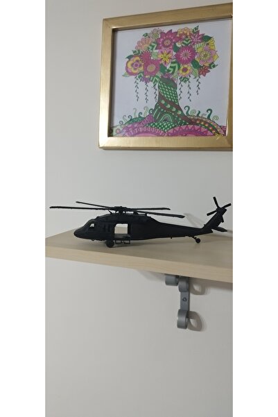 KLC Tasarım Skorsky S70 Model 3D Baskı Helikopter (30 CM DOLGUSUZ)