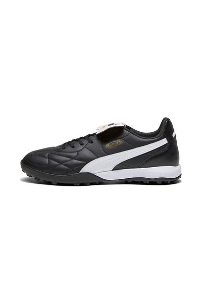 Puma Mens KING TOP TT Football Boots Unisex Astroturf Shoes - Black