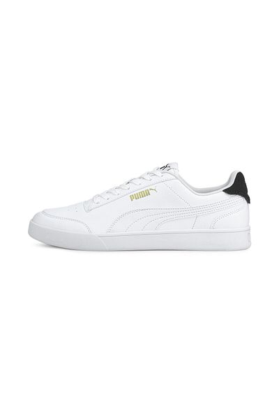 Puma Unisex Shuffle Trainers Sneakers - White