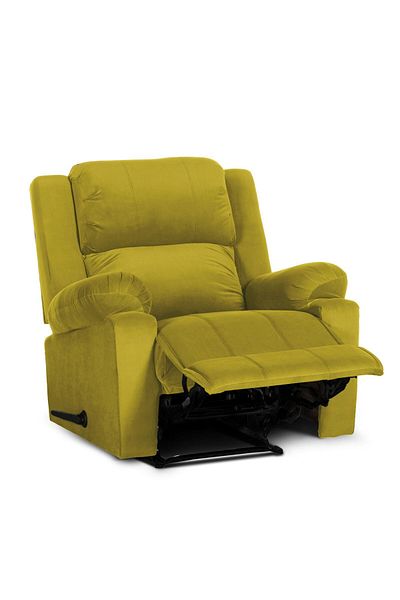 Lazy Vibes Heaven | Velvet Classic Recliner Chair