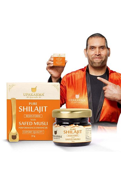 Upakarma Shilajit with Safed Musli Resin 20g