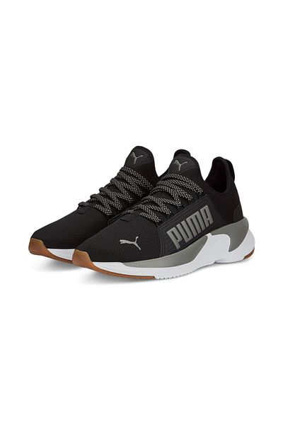 Puma Mens Softride Premier Slip-On Running Shoes - Black