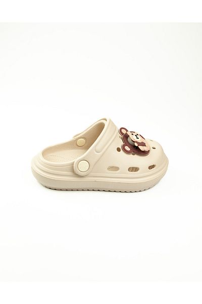 Twingo 755 Twingo Ecru Girl's Indoor Eva Slippers with Father