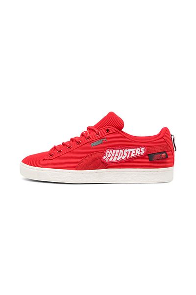 Puma Mens Scuderia Ferrari Clyde Sneakers - Red