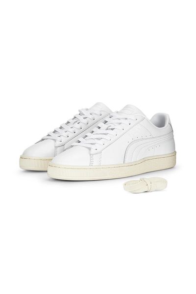 Puma Mens Basket Classic 75Y Premium Sneakers - White