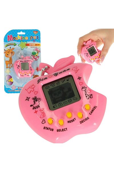 kik Joc Electronic Tamagotchi Cu Efecte Sonore Pink Apple