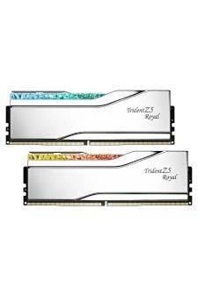 Arey GSKILL 64GB (2X 32GB) DDR5 6400MHZ CL32 RGB DUAL KIT PC RAM TRIDENT Z5 ROYAL SILVER F5-6400J3239G32G