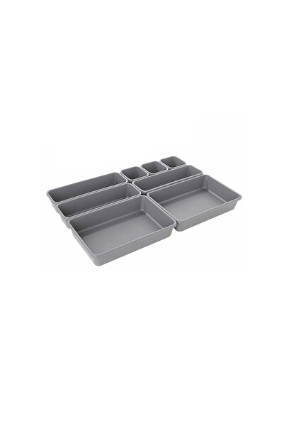 OEM Organizator modular pentru sertar, plastic, inaltime 5 cm, 8 recipiente, ...
