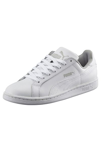 Puma Youth Kids Smash Jr. Trainers Sneakers - White