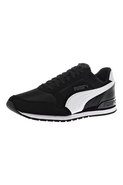 Puma Unisex ST Runner v2 Mesh Trainers Sneakers - Black