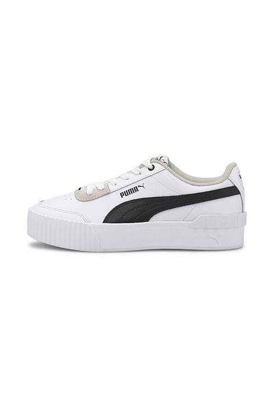 Puma Womens Carina Lift Trainers Sneakers - White