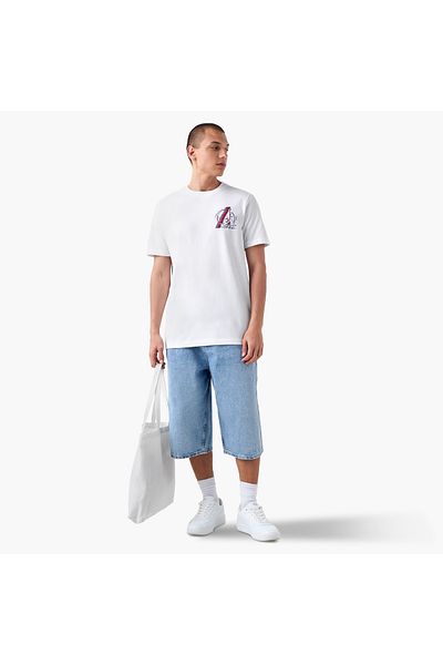 FAV Avengers Print T-shirt with Crew Neck